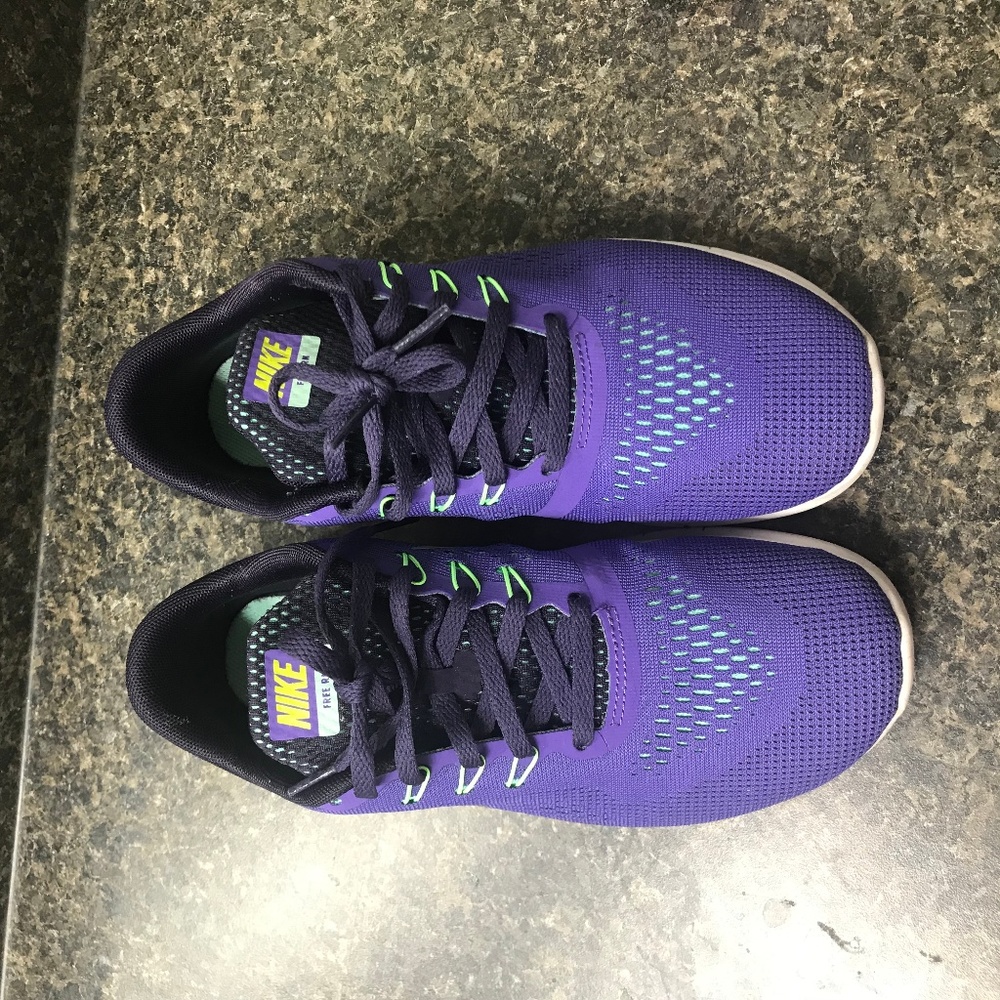 Nike Free Run Purple 5Y/6.5